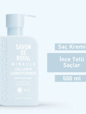 Miracle İnce Telli Saçlar İçin Canlandırıcı Etkili Saç Kremi 500 ml