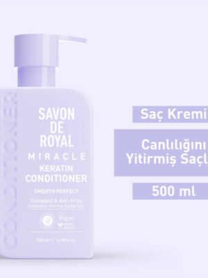 Miracle Canlılığını Yitirmiş Saçlar İçin Pürüssüz Etkili Saç Kremi 500 ml