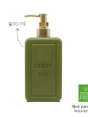 Savon Pur Luxury Vegan Sıvı Sabun Yeşil 500 ml
